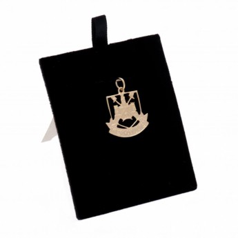 West Ham United zlatni privjesak 9ct Gold Pendant Castle