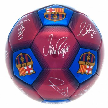 FC Barcelona mini nogometna lopta Football Signature
