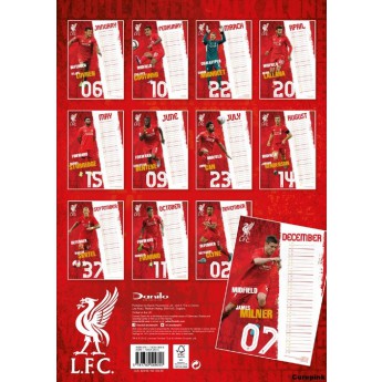 Liverpool Kalendář (297 mm x 420 mm)A3