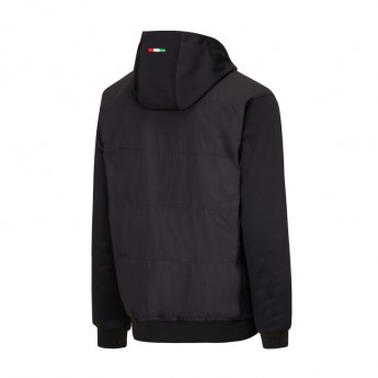 Ferrari muška majica s kapuljačom Full Zip black F1 Team 2016