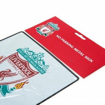 FC Liverpool zidni natpis No Parking Sign