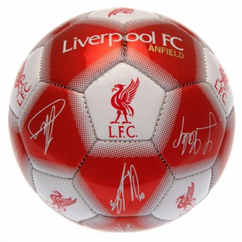 FC Liverpool mini nogometna lopta Mini Ball Signature