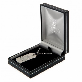 West Ham United ogrlica s identifikacijskom pločicom za psa Dog Tag & Chain CO CT