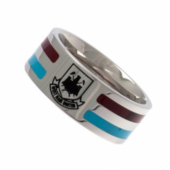 West Ham United prsten Colour Stripe Ring Small CT