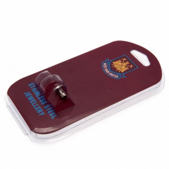 West Ham United naušnice Cut Out Stud Earring CT