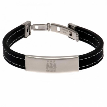 Manchester City silikonska narukvica Stitched Silicone Bracelet EC