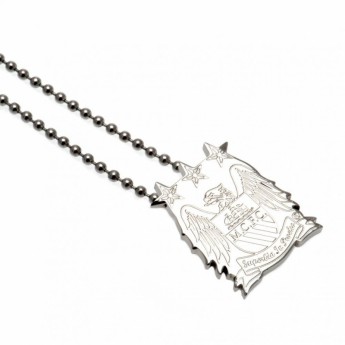 Manchester City ogrlica s privjeskom Stainless Steel Pendant & Chain EC LG