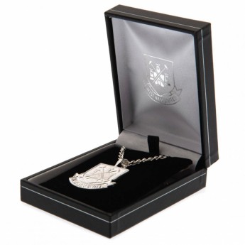 West Ham United ogrlica s privjeskom Silver Plated Pendant & Chain XL CT