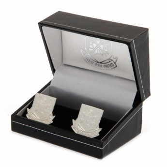 West Ham United manšete Silver Plated Cufflinks CR CT