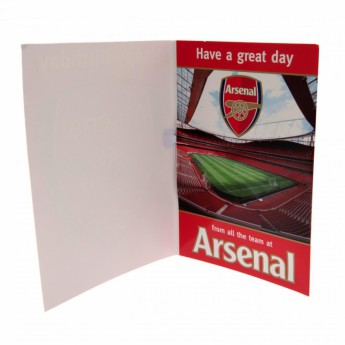 FC Arsenal rođendanska čestitka Musical Birthday Card