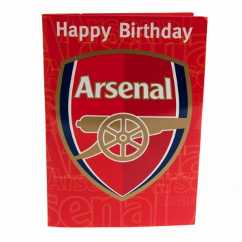 FC Arsenal rođendanska čestitka Musical Birthday Card