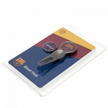 FC Barcelona set vilica prijenosni marker za lopticu Divot Tool & Marker CT