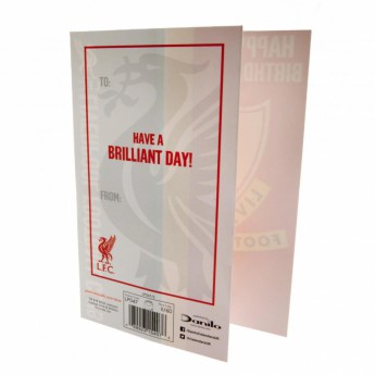 FC Liverpool rođendanska čestitka Birthday Card