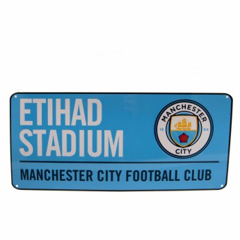 Manchester City zidni natpis Street Sign BL