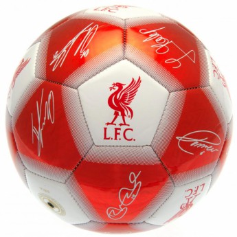 FC Liverpool nogometna lopta Football Signature Anfield - size 5