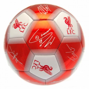 FC Liverpool nogometna lopta Football Signature Anfield - size 5