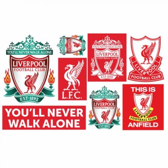FC Liverpool naljepnice za zid Wall Art Crest