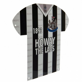 Newcastle United metalna značka Metal Shirt Sign