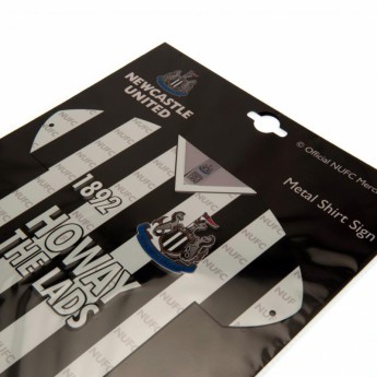 Newcastle United metalna značka Metal Shirt Sign