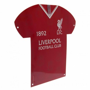 FC Liverpool metalna značka Metal Shirt Sign LB