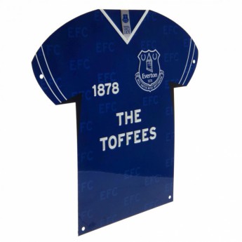 FC Everton metalna značka Metal Shirt Sign