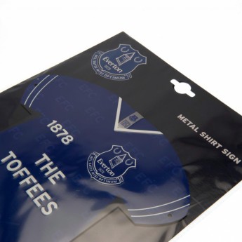 FC Everton metalna značka Metal Shirt Sign
