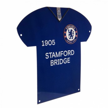 FC Chelsea metalna značka Metal Shirt Sign