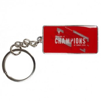 FC Liverpool privjesak Champions Of Europe Keyring