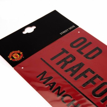 Manchester United zidni natpis Street Sign RD