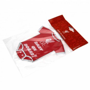 FC Liverpool mini bodi za auto Baby On Board Sign