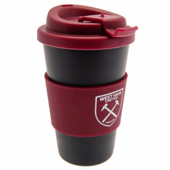 West Ham United putna šalica Silicone Grip Travel Mug