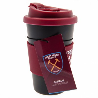 West Ham United putna šalica Silicone Grip Travel Mug