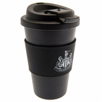 Newcastle United znak dijete u autu Silicone Grip Travel Mug