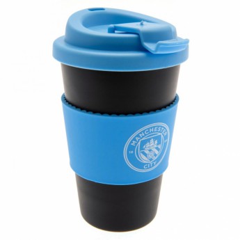 Manchester City putna šalica Silicone Grip Travel Mug