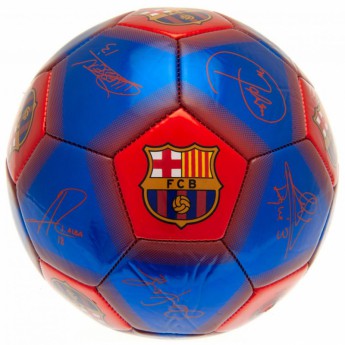 FC Barcelona nogometna lopta Football Signature - size 5