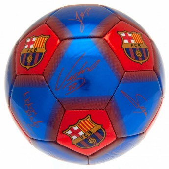 FC Barcelona nogometna lopta Football Signature - size 5
