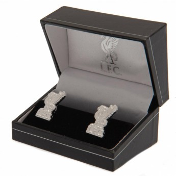 FC Liverpool manšete Silver Plated Formed Cufflinks LB