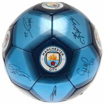 Manchester City nogometna lopta Football Signature - size 5