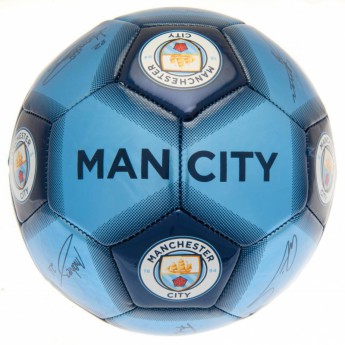 Manchester City nogometna lopta Football Signature - size 5